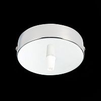 SL001.103.01 Потолочное крепление на одну лампу (круглое) ST-Luce Хром SL1