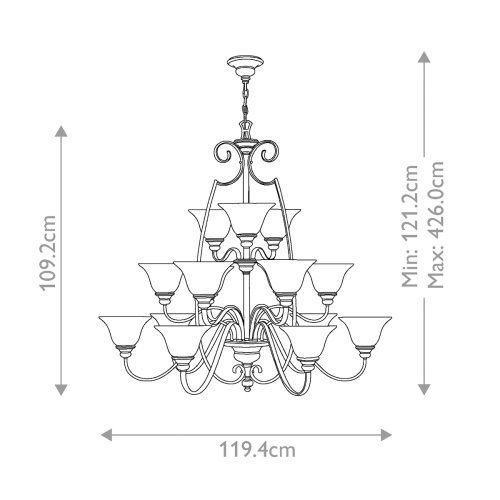 Люстра Hinkely Lighting, Арт. HK-CELLO15 фото 2