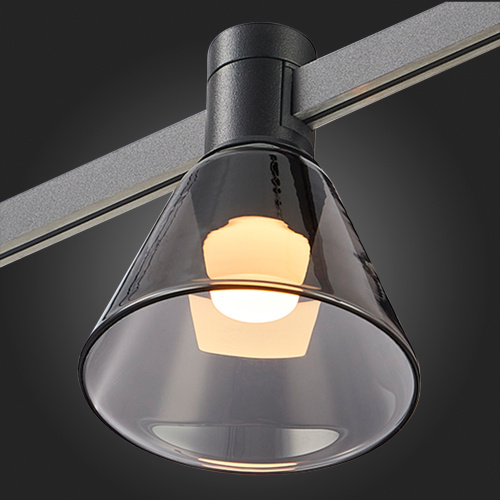 ST814.406.03 Магнитный трековый светильник FARM Черный LED 1*3W 3000K 78Lm Ra90 120 IP20 D90xH102 24 FARM фото 5