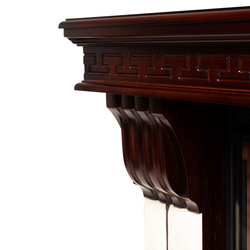 Каминокомплект STONE CORNER/СТОУН УГЛ. Античный дуб с очагом Электроочаг CASSETTE/КАССЕТА 630 фото 6