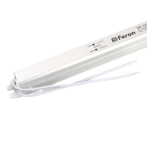 Трансформатор электронный для светодиодной ленты 72W 12V (драйвер), LB001 FERON фото 3