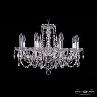 Люстра хрустальная 1402/8/195 Ni