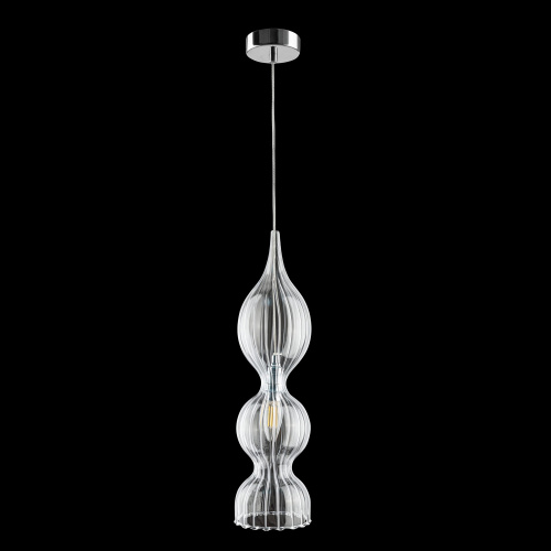 Светильник подвесной Crystal Lux IRIS SP1 B TRANSPARENT фото 5 Светильник подвесной Crystal Lux IRIS SP1 B TRANSPARENT фото 5