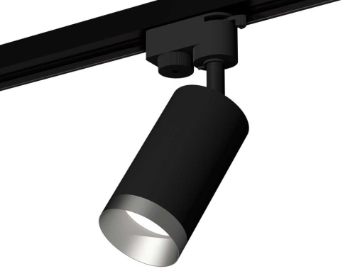 Комплект трекового светильника Ambrella light Track System XT6323063 SBK/MCH черный песок/хром матовый (A2521, C6323, N6133) фото 2