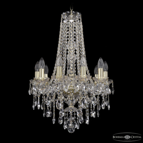 Люстра хрустальная 1415/10/165/h-70 G Люстра хрустальная 1415/10/165/h-70 G