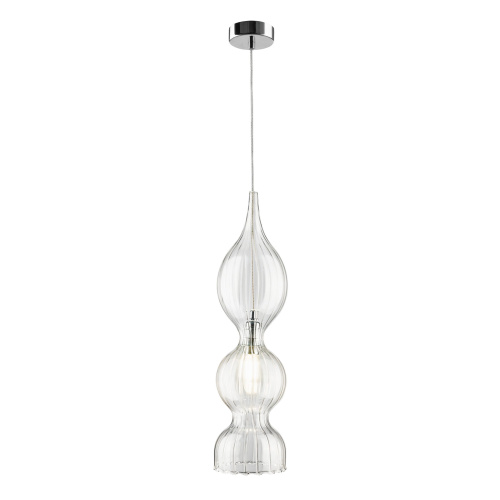 Светильник подвесной Crystal Lux IRIS SP1 B TRANSPARENT фото 2 Светильник подвесной Crystal Lux IRIS SP1 B TRANSPARENT фото 2