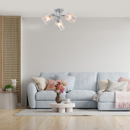 Потолочный светильник Escada 1120/3PL E27*40W Chrome фото 4