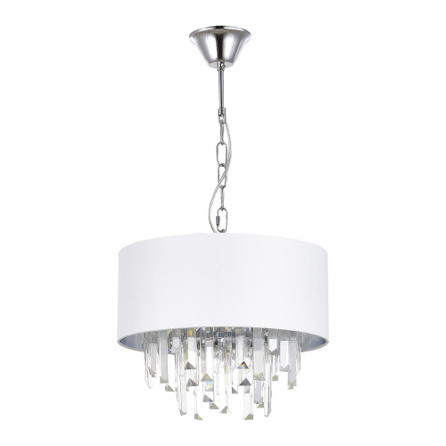 SLE1120-103-05 Светильник подвесной Хром/Белый E14 5*40W DAHLIA фото 3