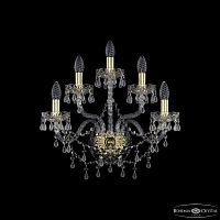 Бра хрустальные 1410B/2+2+1/195/XL G V0300 Bohemia Ivele Crystal (Богемия Ивеле Кристалл)