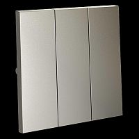 Клавиши для выключателя/переключателя трехклавишного S70 (шелк) Voltum VLS000504