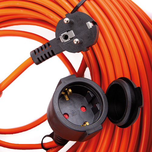 STD08-31-30 Удлинитель-шнур 1-местный ПВС с/з 3*1,5мм2, IP54, 30м, 16А, серия Standart фото 3