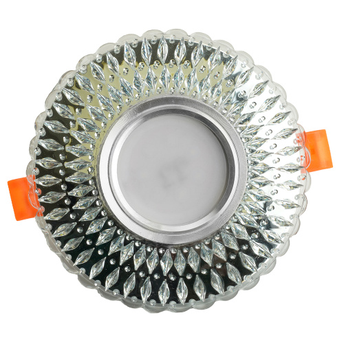 Светильник встраиваемый с белой LED подсветкой Feron CD937 потолочный MR16 G5.3 прозрачный фото 6