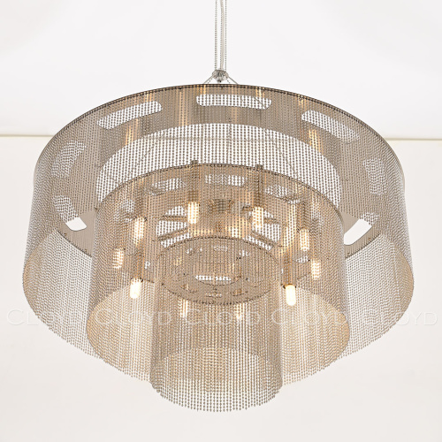 Люстра Cloyd ONASSIS C10 / Ø60 см - никель сатин (арт.11359) фото 2