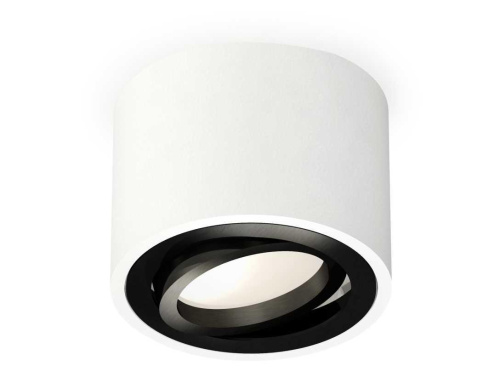 Комплект накладного светильника Ambrella light Techno Spot XS7510002 SWH/PBK белый песок/черный полированный (C7510, N7002)
