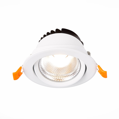 ST211.538.10.36 Св-к встр. Белый LED 1*10W 3000K 750Lm Ra80 36° IP20 D109xH65 220-240V Встраиваемые светильники фото 4