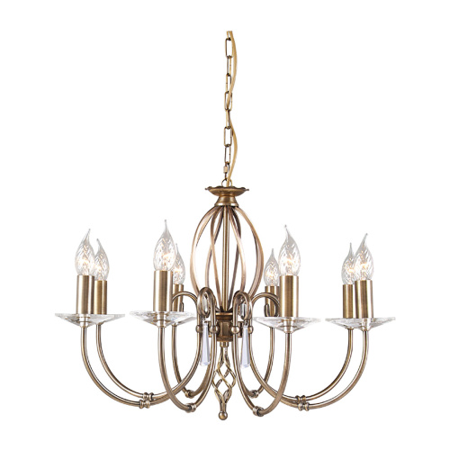 Люстра Elstead Interior, Арт. AG8-AGED-BRASS Люстра Elstead Interior, Арт. AG8-AGED-BRASS