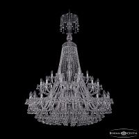 Люстра хрустальная 1409/24+12+6/460/XL-175/2d Ni