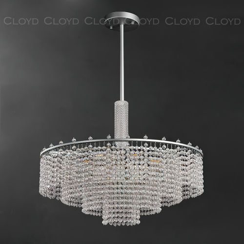 Люстра Cloyd WITTE C6 / Ø60 см - серебро мат. (арт.11534) фото 5