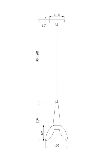 Подвесной светильник Freya FR8009PL-01GB фото 10