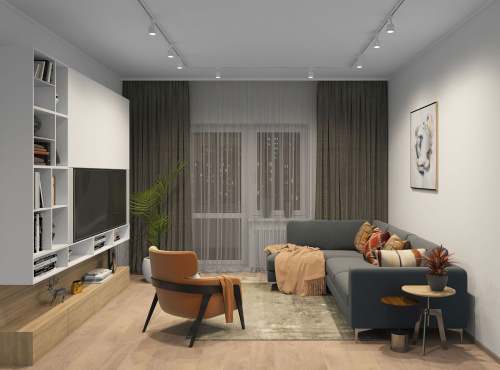 TR1002-WH Шинопровод однофазный, 2 м, белый, заглушки в комплекте фото 4