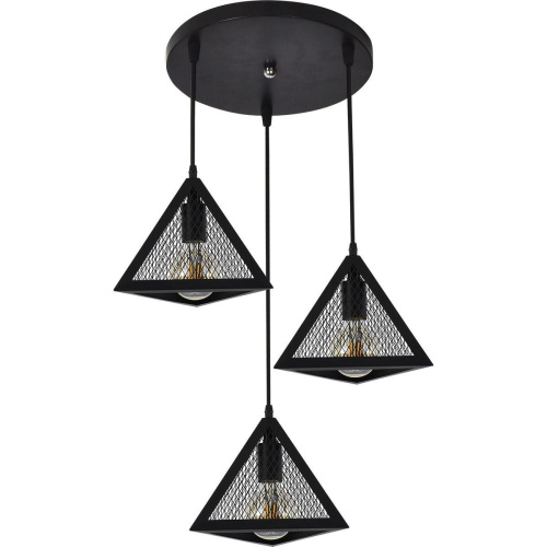 Подвесная люстра Reluce 03042-0.9-03 BK фото 2 Подвесная люстра Reluce 03042-0.9-03 BK фото 2