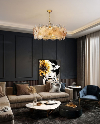 Люстра 8848-80 gold фото 4 Люстра 8848-80 gold фото 4