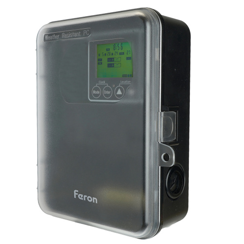 Таймер (реле времени) Feron TM101 13800W двухзонный фото 4