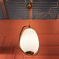 Подвесной светильник Cloyd MONADA-A P1 / выс. 30 см - латунь (арт.10517)