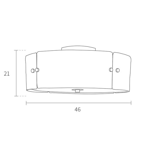Потолочный светильник MT8865-4C brass фото 5