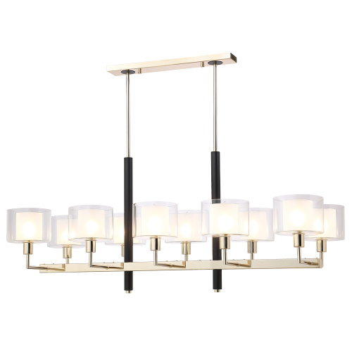 Люстры Crystal Lux MAESTRO SP-PL10 L1100 GOLD фото 4