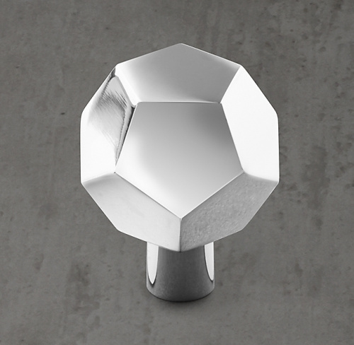 Ручка-кнопка Camden d.3.2 Polished Chrome фото 2