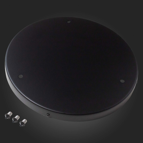 SL001.403.03 Потолочное крепление на 3 лампы (круглое) ST-Luce Черный SL1 фото 5