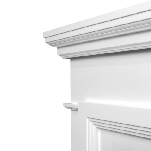 Каминокомплект MARCO/СМАРТ Белый с очагом Электроочаг EVRIKA 25.5 фото 8