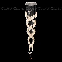 Люстра Cloyd ARGANA C50 / выс. 280 см - керамика - E14 - белый (арт.11254)