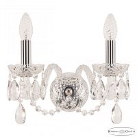 Бра хрустальные 101B/2/141 Ni Bohemia Ivele Crystal (Богемия Ивеле Кристалл)