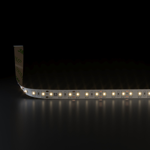 Светодиодная лента 12 В 14,4 Вт/м 60 Led/м 5050 IP20, теплый белый 3300К, 5 м Лента светодиодная 12V 14,4W 60Led 5050 IP20 теплый белый, 5м фото 2