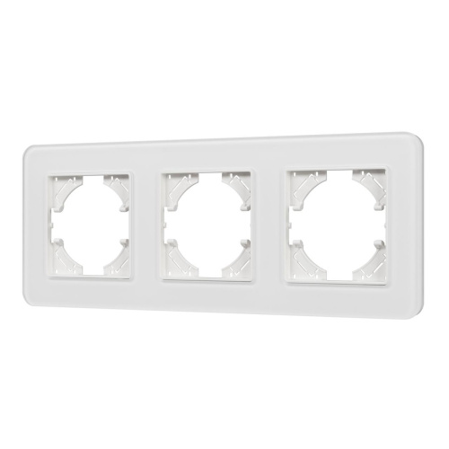 Рамка стеклянная FRM-OMALI-GS-3-WH Arlight 049696
