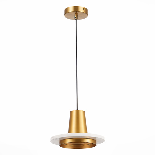 SL1212.203.01 Подвес ST-Luce Латунь/Латунь, Белый LED 1*12W 3000K OLTARNO фото 3