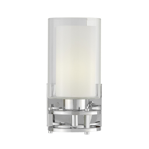 Бра Lumina Deco Marietta LDW 8025-1 CHR+WT фото 2