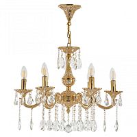 Люстра с хрустальными подвесками AL78101/6/175 A GW Bohemia Ivele Crystal (Богемия Ивеле Кристалл)