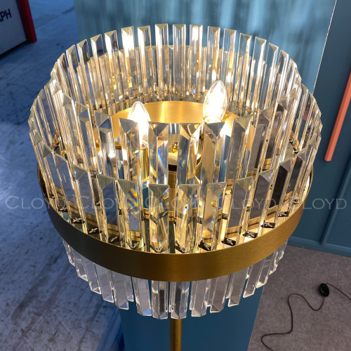 Торшер Cloyd BROTIGAN-C F4 / выс. 165 см - латунь (арт.40020) фото 4