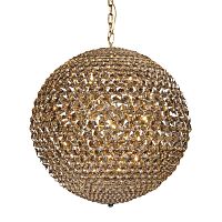 Подвесной светильник MD103204-9A Gold/smoke grey