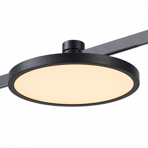 ST818.406.12 Магнитный трековый светильник FARM Черный LED 1*10W 3000K 500Lm Ra80 120 IP20 D168xH54 FARM фото 3