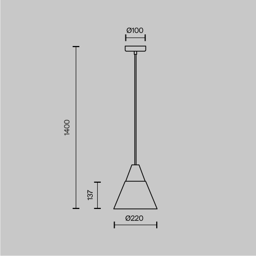 Подвесной светильник Maytoni P359-PL-01-W фото 3