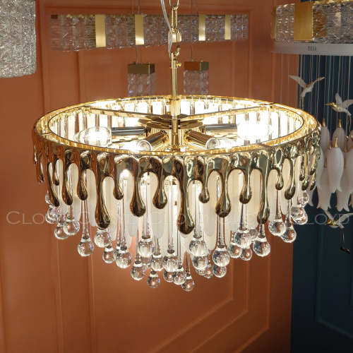 Люстра Cloyd CAPULETTI C9 / Ø49 см - золото (арт.11204) фото 4