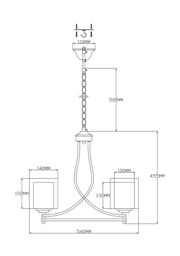 Люстра подвесная Moderli V2524-3P Maximilian фото 4