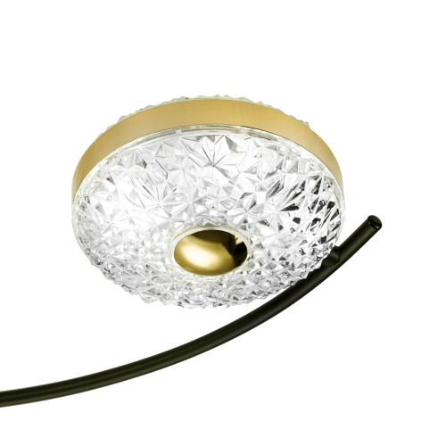 Потолочный светильник Escada 10208/8 LED*110W Black/Gold фото 6
