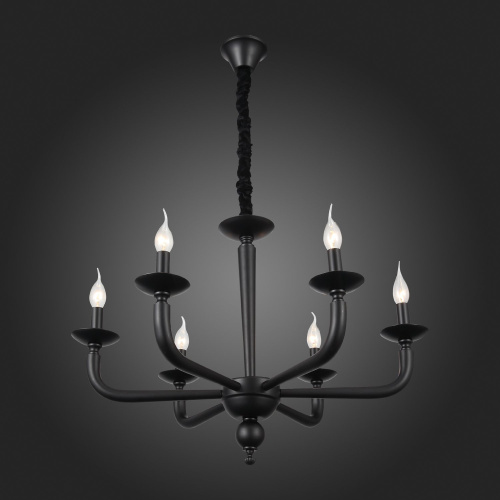 SL1114.403.06 Люстра подвесная ST-Luce Черный E14 6*40W FORTEZA фото 6