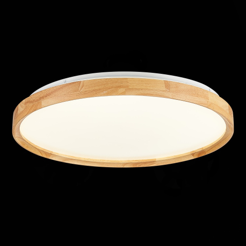 SLE201382-01 Светильник потолочный Светлое дерево/Белый LED 1*40W 3000K/4000K/6000K DELIA фото 5