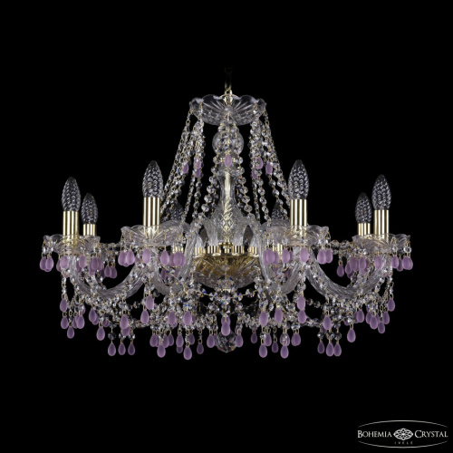 Люстра хрустальная 1410/8/240 G V7010 Bohemia Ivele Crystal (Богемия Ивеле Кристалл)